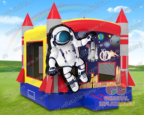 Astronaut bounce house